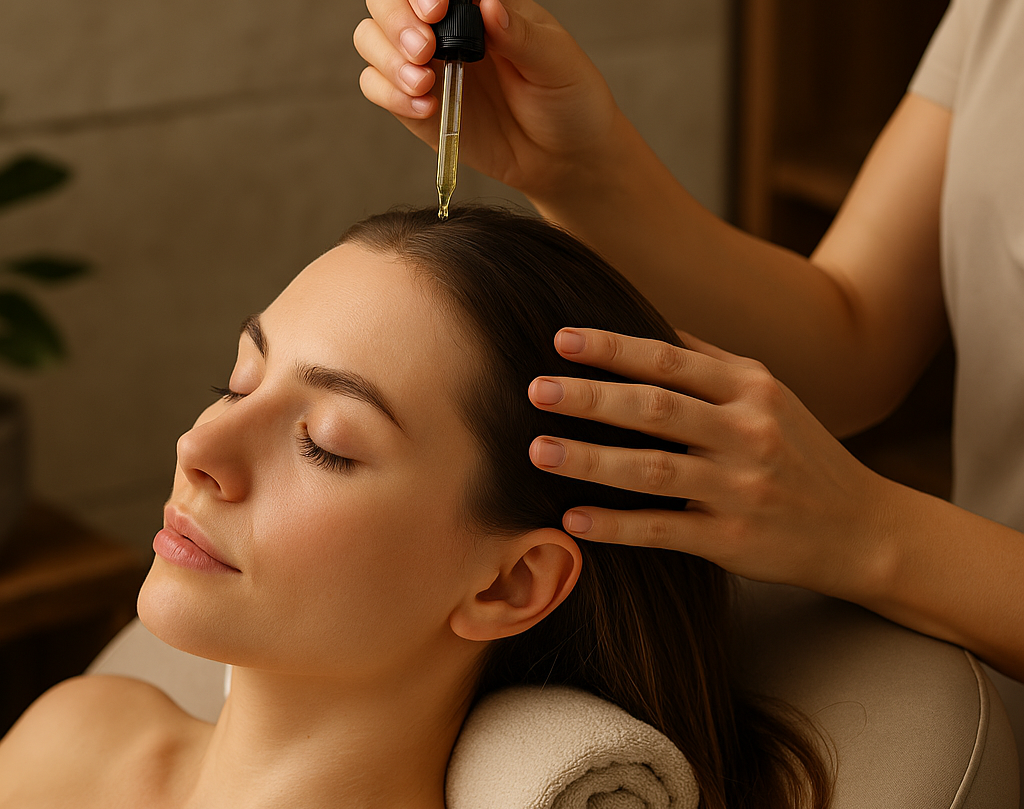 Scalp Glow Treatment- Für neue Stärke vom Ansatz aus