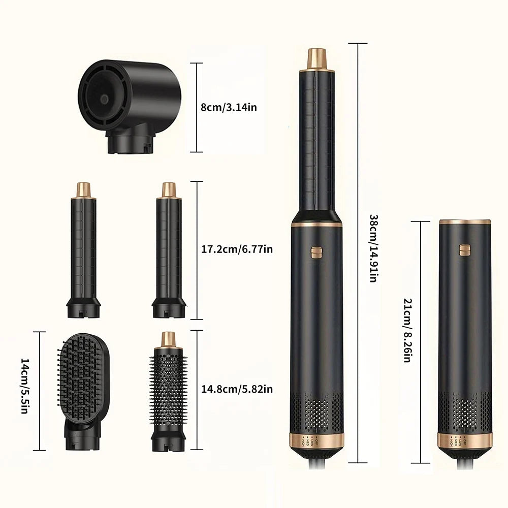 5 in 1 Electric Hair Dryer Comb