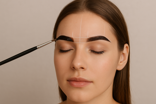 Brow Mapping + zupfen + Brow color