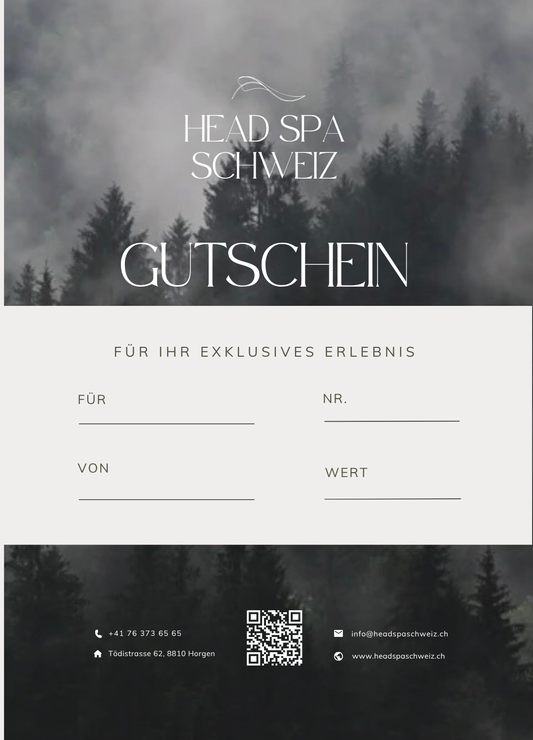 Head Spa Schweiz Gutschein