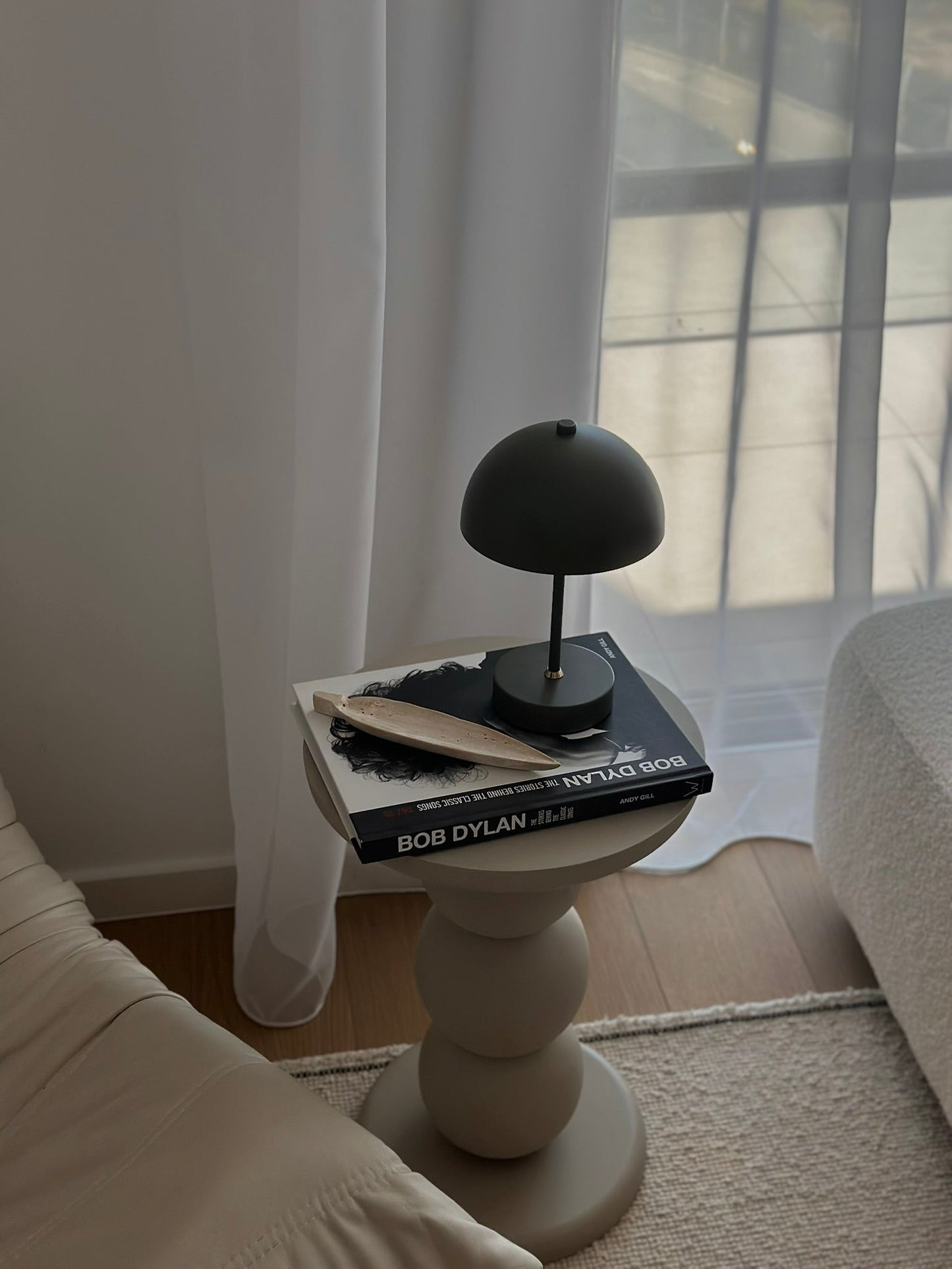 Drift Travertine Incense Holder